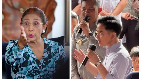 Susi Pudjiastuti Sentil Gibran saat ke Lokasi Bencana Aceh: danquot;Harusnya Starlink Langsung Dipasangdanquot;