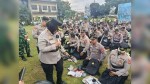 Kombes Sumarni Periksa Tas Personel, Saat Gelar Pasukan Operasi Lilin Lodaya