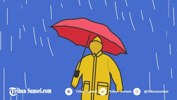BMKG Ingatkan Waspada Hujan Tiga Berturut-turut di Sumsel Hingga Lusa, Ini Daerah yang Terdampak