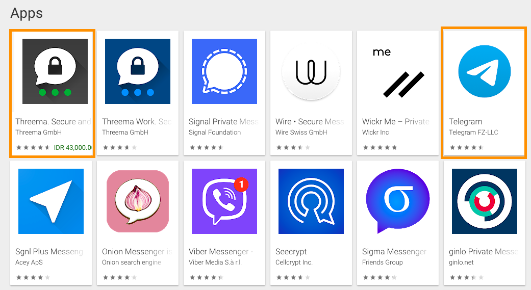 Spyware baru di Android menyerupai Aplikasi Telegram dan Threema