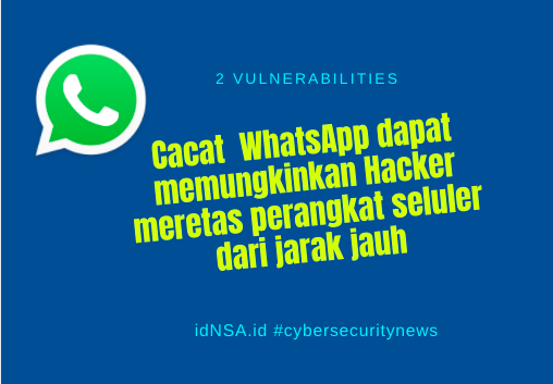 Cacat WhatsApp dapat memungkinkan Hacker meretas perangkat seluler dari jarak jauh