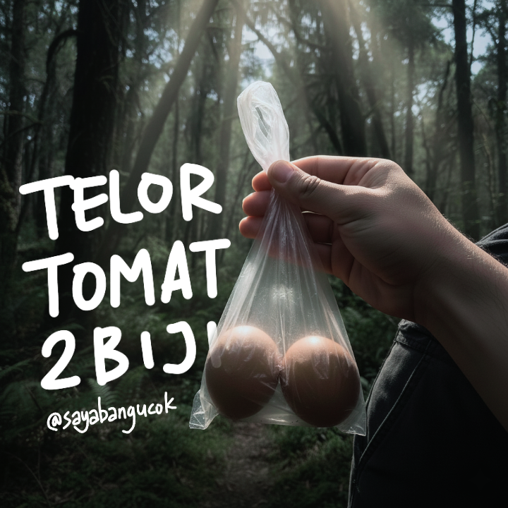 image of Telor Tomat Dua Biji