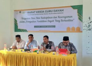 Laksanakan Raker Guru Dayah, Fazlul Ridha; Mewujudkan Pendidikan Dayah Yang Berkualitas