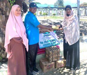 RIAB Salurkan Bantuan Masa Darurat Untuk Pesantren Gontor 8 Aceh