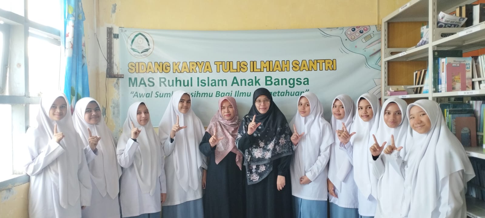 Peningkatan Keterampilan Menulis di Era Digital, MA Dayah RIAB Gelar Sidang Karya Tulis Ilmiah Santri
