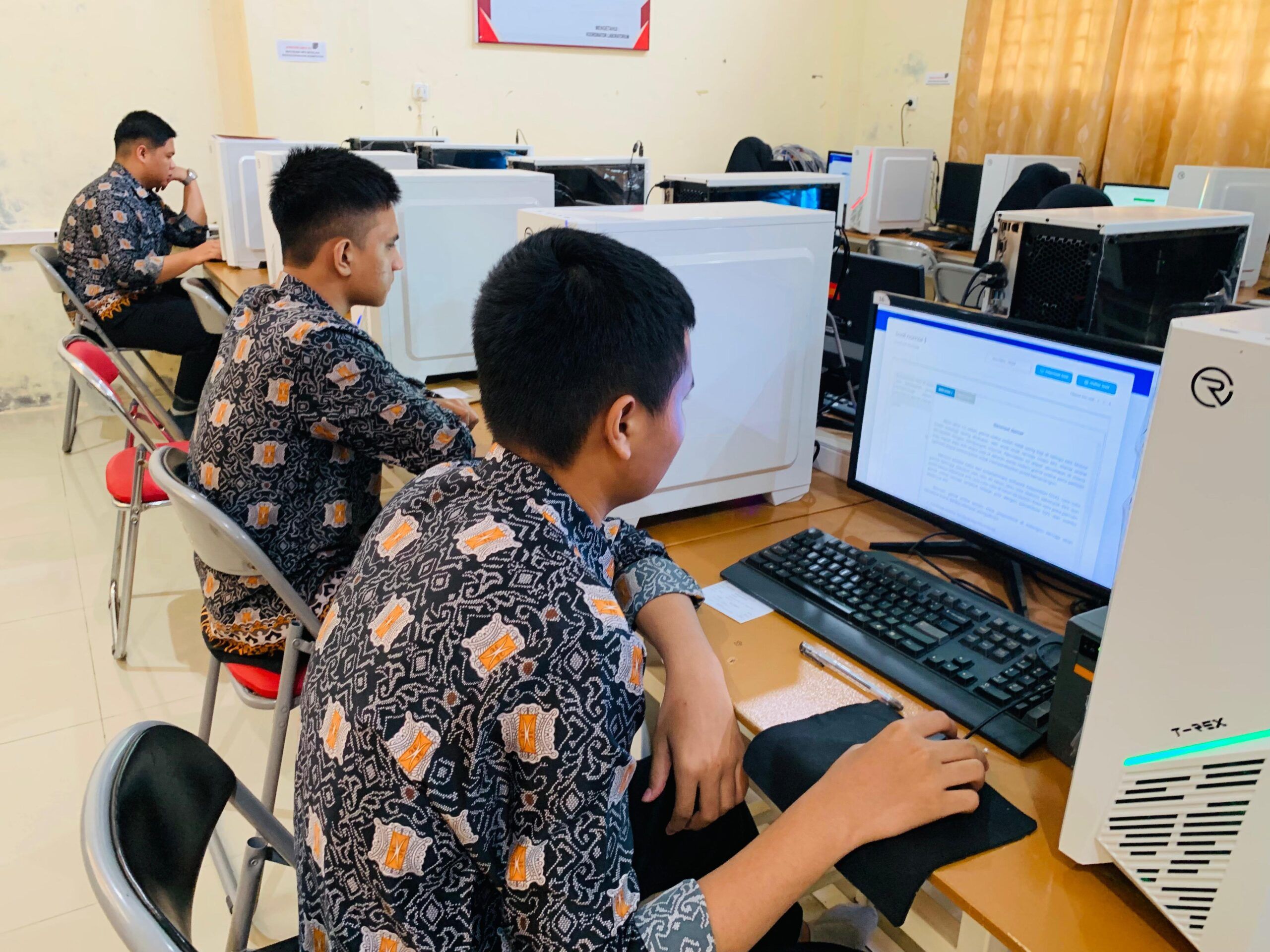 Simulasi ANBK 2024 di Lab. Komputer RIAB Berlangsung Sukses