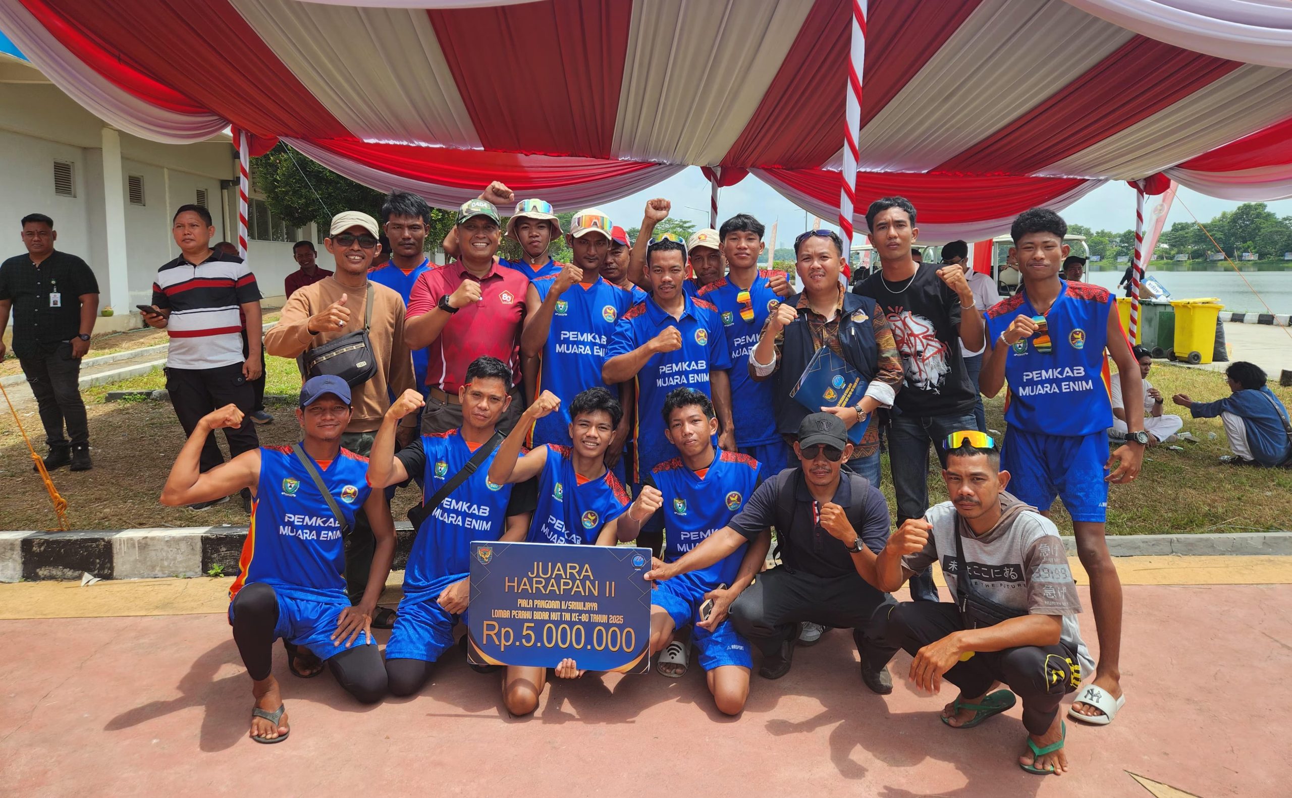 Memukau!, Tim Bidar Muara Enim Raih Juara Harapan II Diajang Piala Pangdam II Sriwijaya