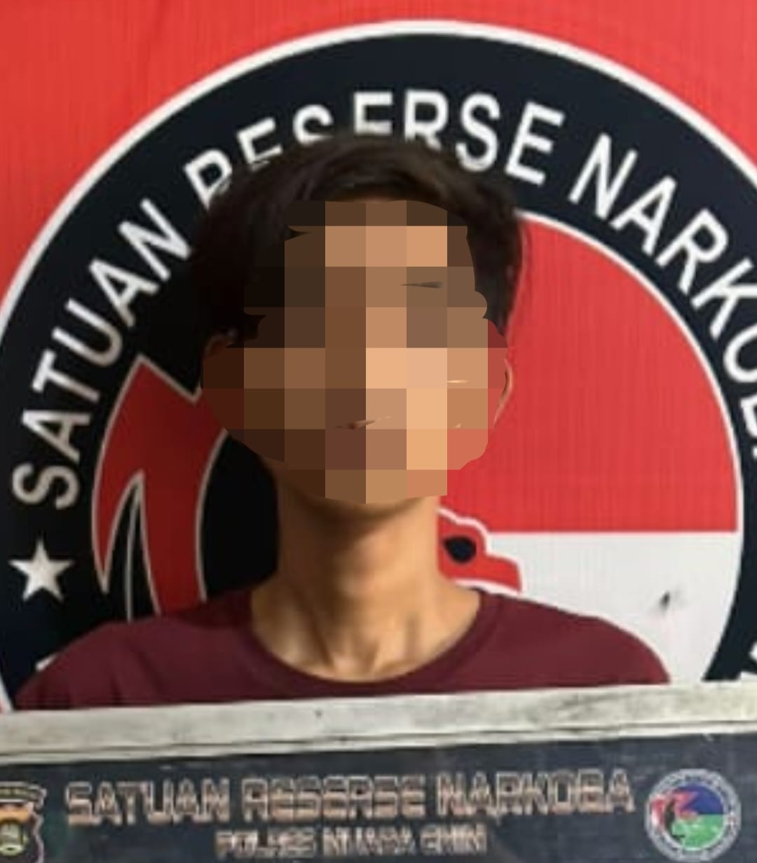 Saat Dipondok Pinggir Sungai Desa Kepur, SA Diciduk Polisi