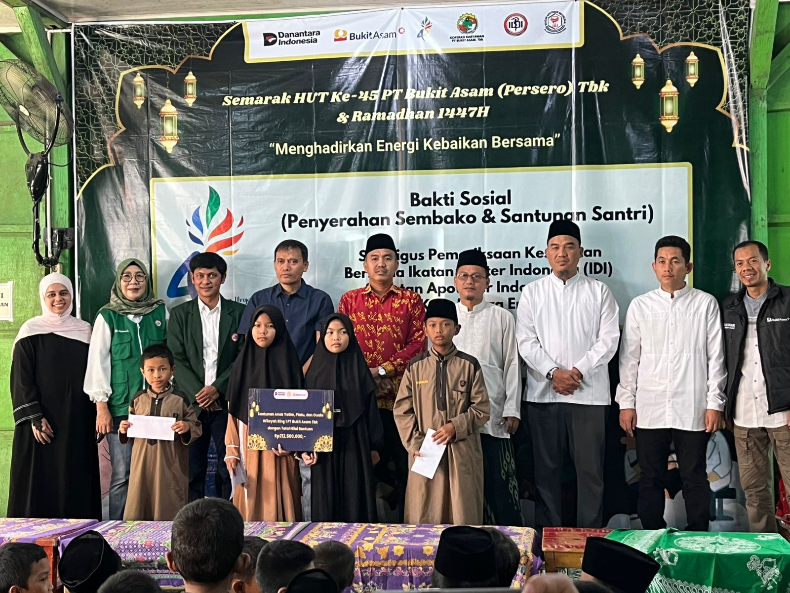 Momen Ramadhan, PT BA Berikan Santuanan Anak Yatim Piatu dan Duafa