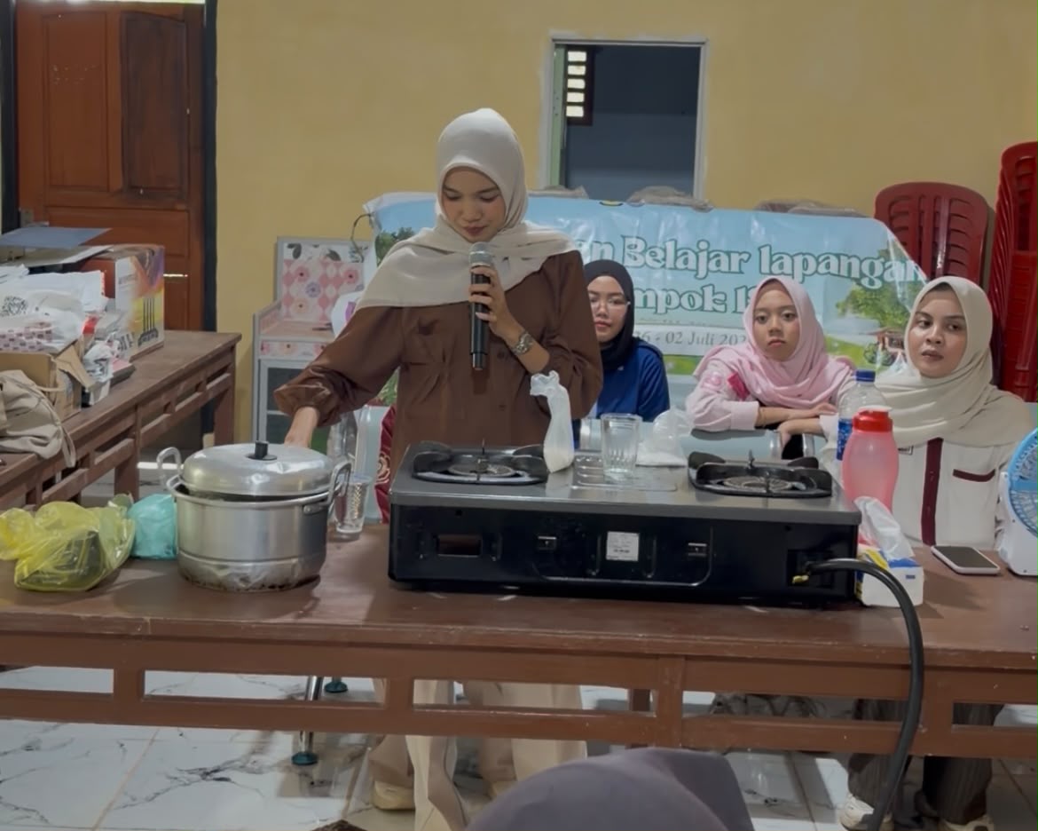 Mahasiswa PBL FKM Unsri Sukses Wujudkan Pengabdian Masyarakat Melalui Lima Program Desa Sungai Kedukan