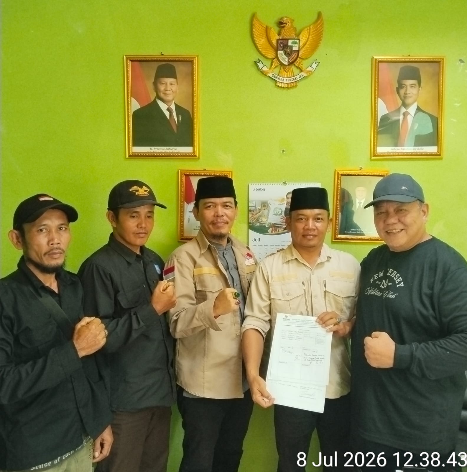 Peduli Warga Miskin, DPD Ormas Rambo Ajukan Proposal Bedah Rumah Ke BAZNAS