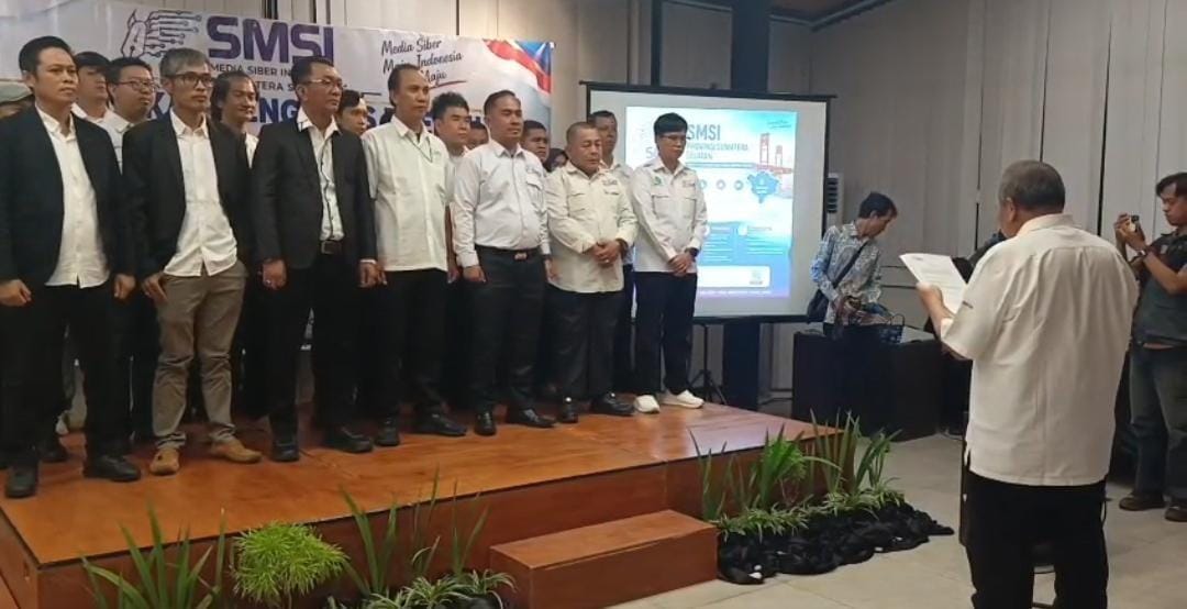 Resmi Pimpin SMSI Muara Enim, Tahta Amrilah Bakal Bawa Ekosistem Media Lebih Profisonal dan Tangkal Hoaks