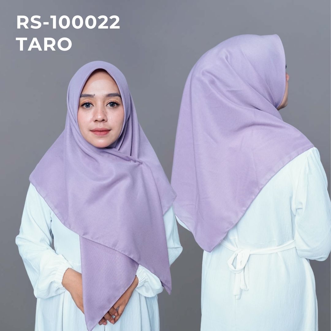 HIJAB POLOS JAIT TEPI TARO