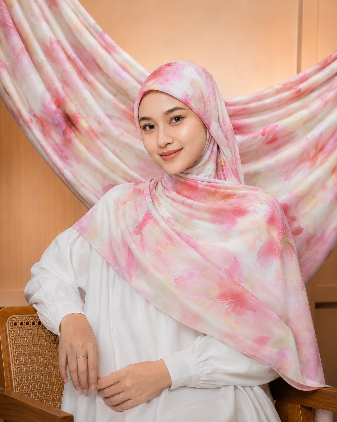 VISCOSE PRINT HANAMI