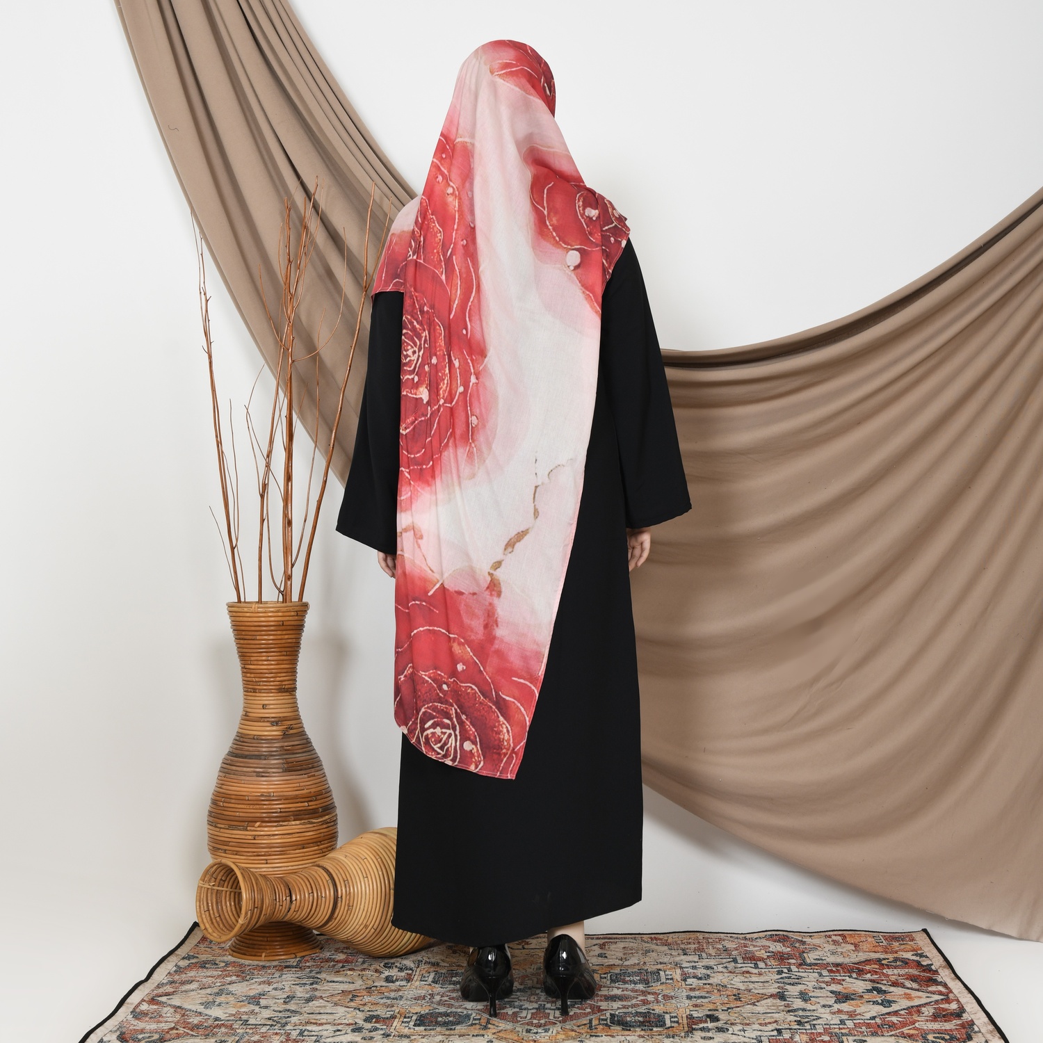VISCOSE PRINT FLORIN