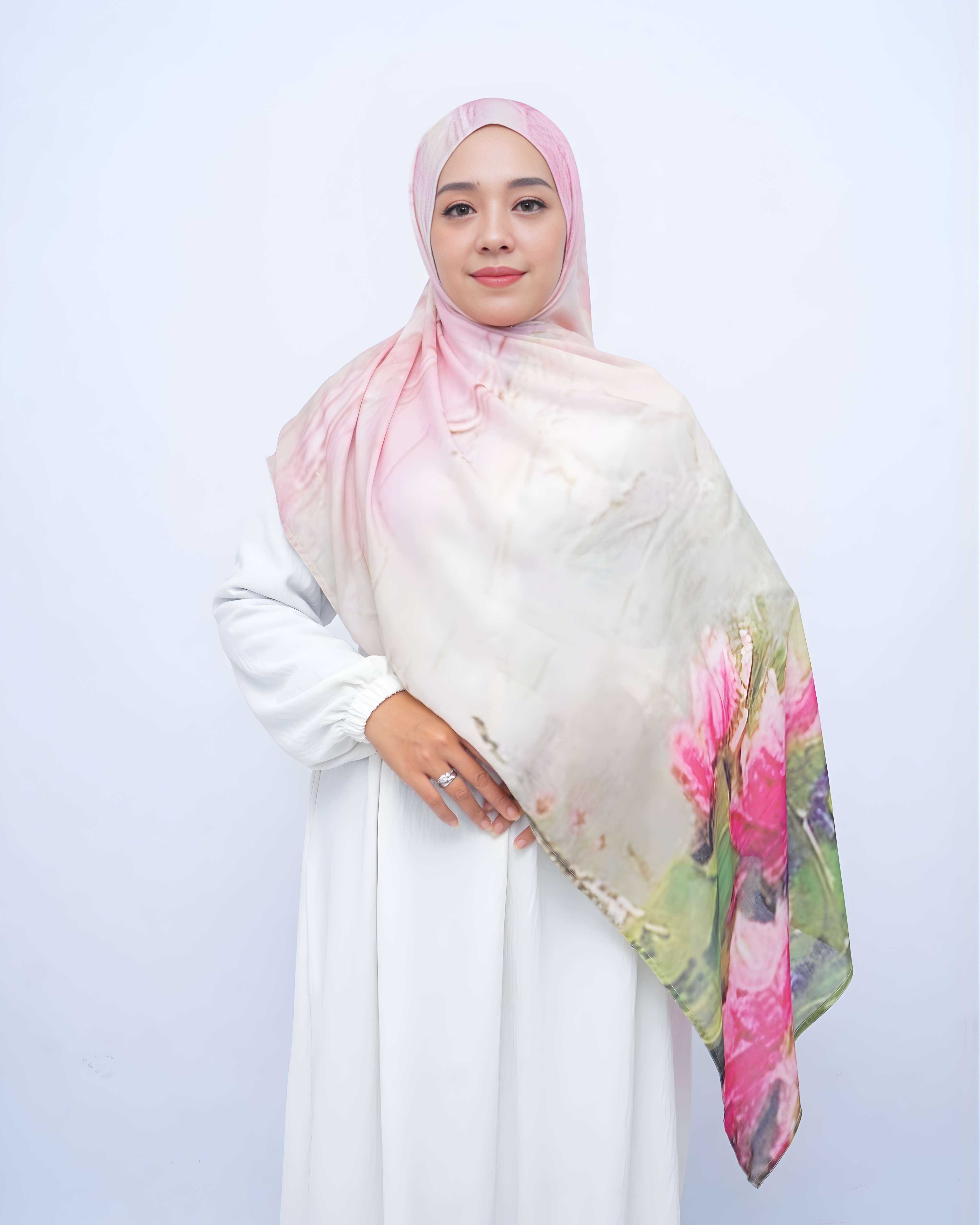 VISCOSE PRINT WATER COLOUR 