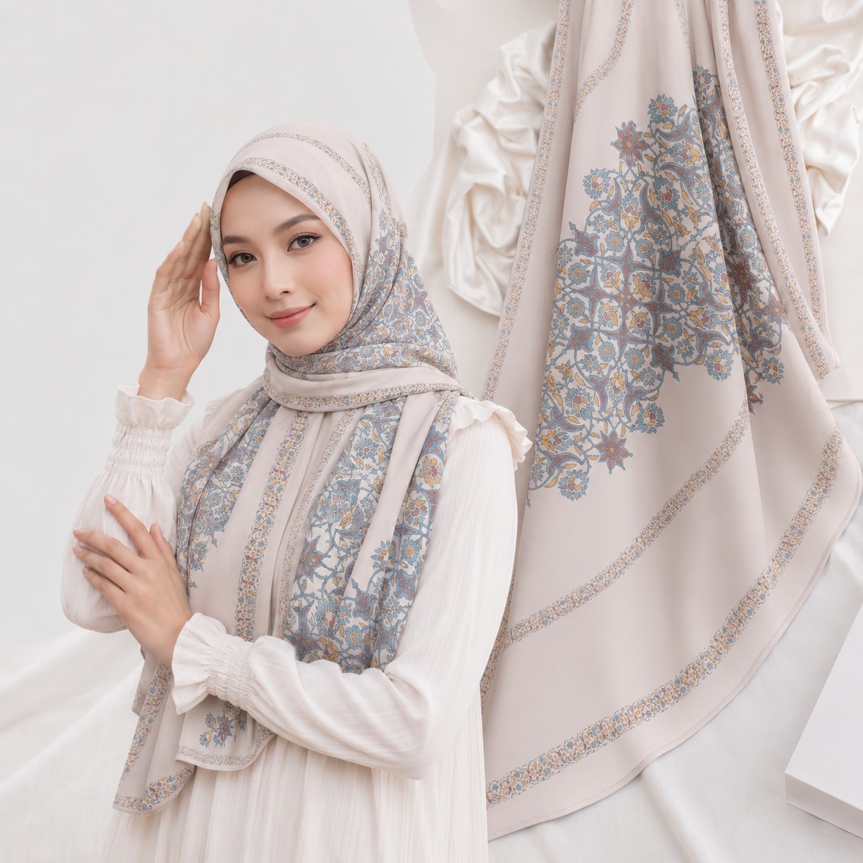 VISCOSE PRINT ANDALUSIAN