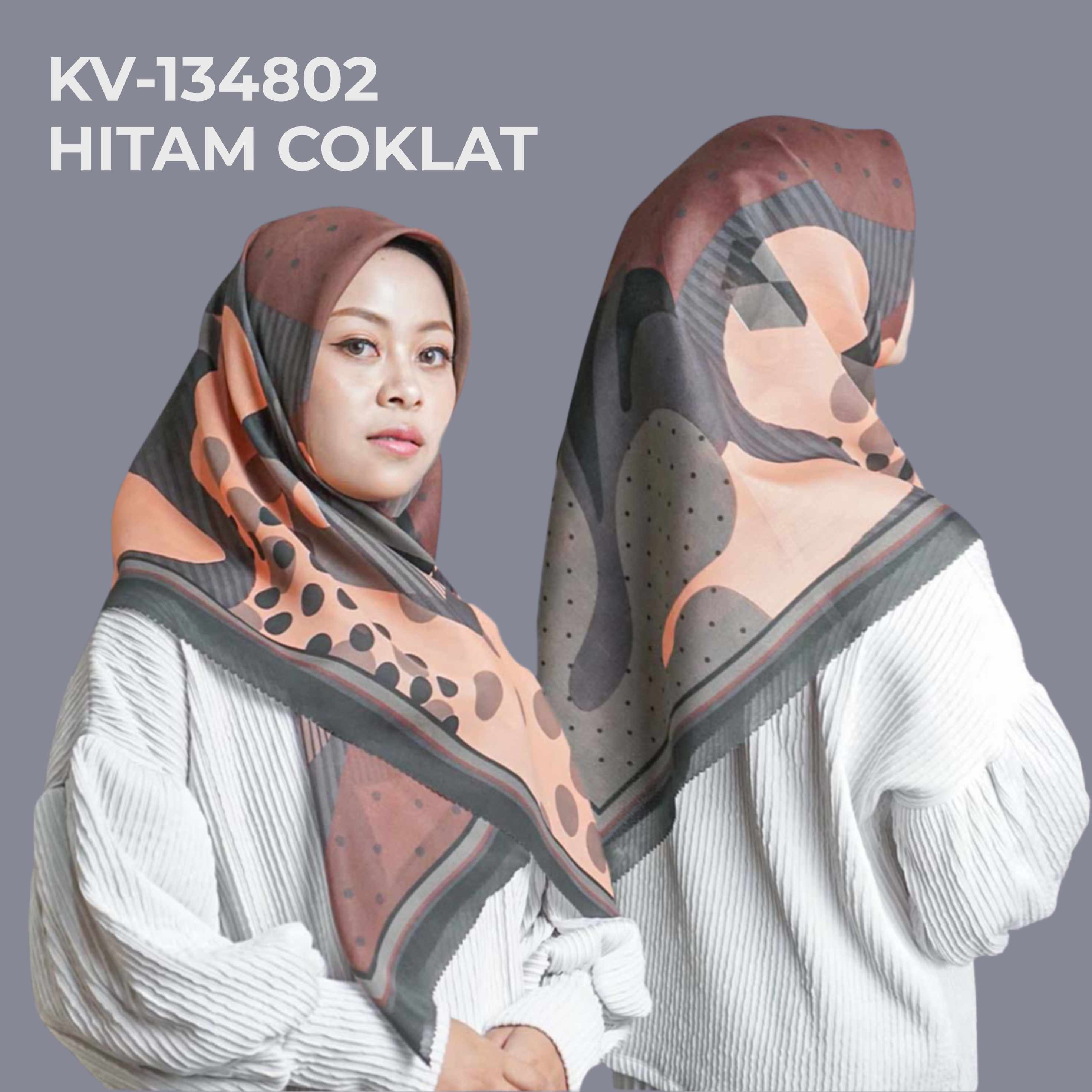 KV-134802 HITAM COKLAT