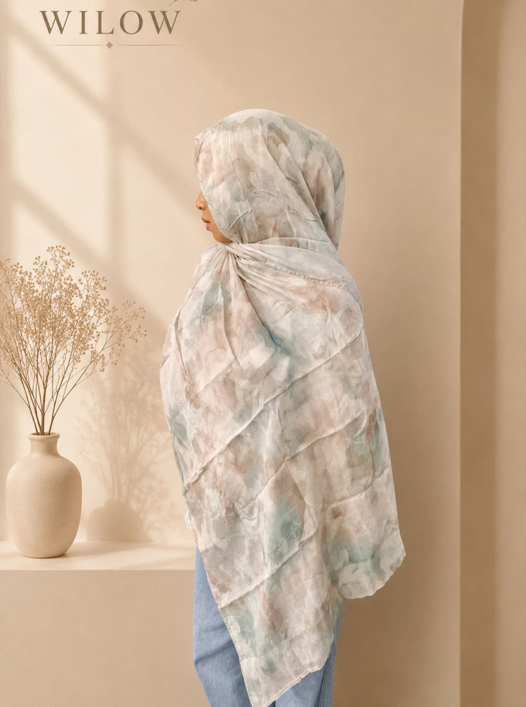 VISCOSE PRINT WILOW