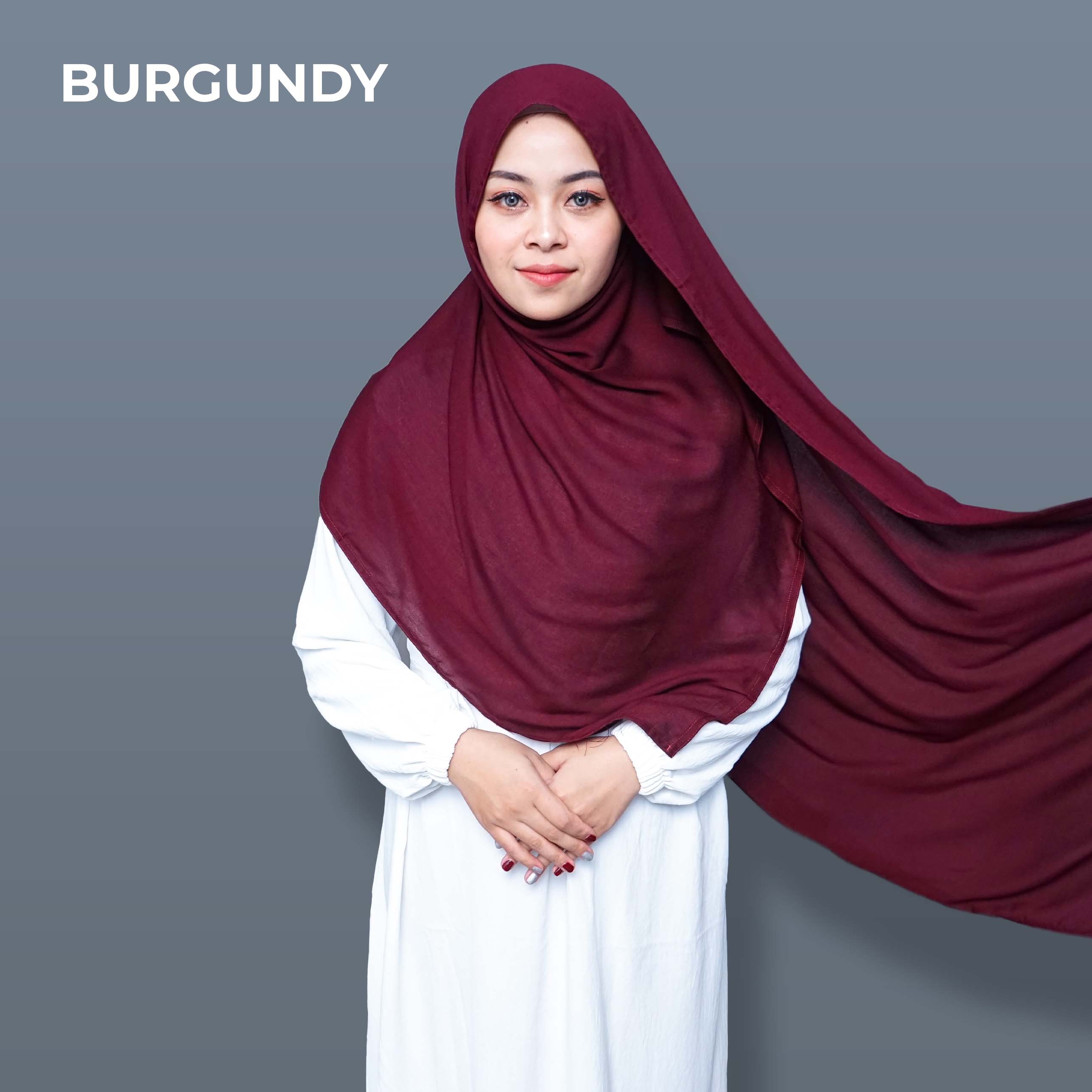 PASHMINA VISCOSE BURGUNDY