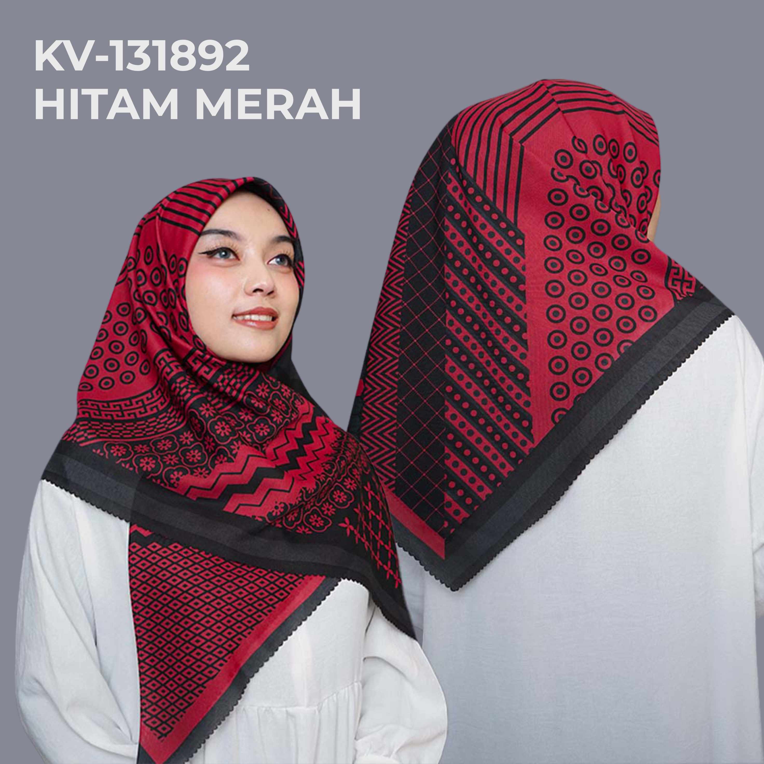 KV-131892 HITAM MERAH