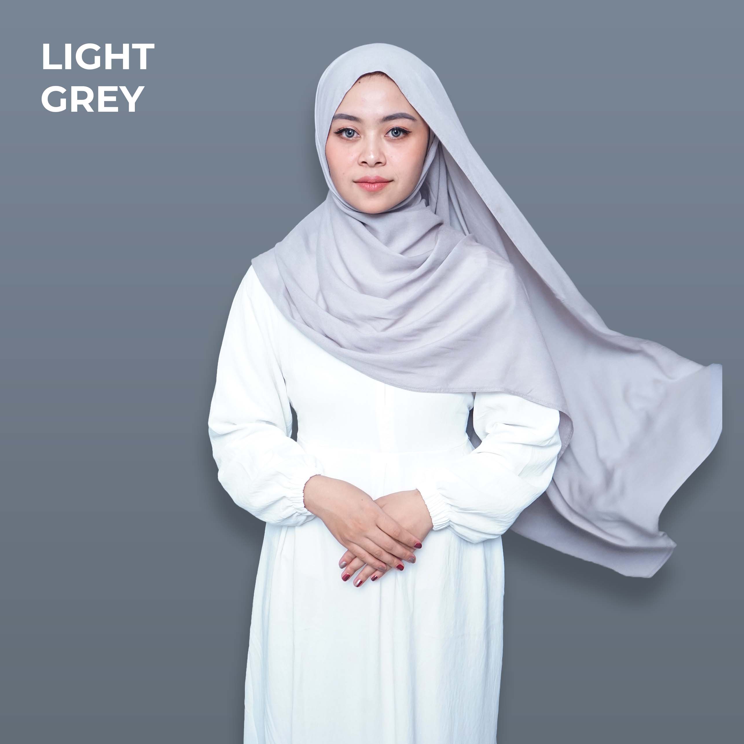 PASHMINA VISCOSE LIGHT GREY