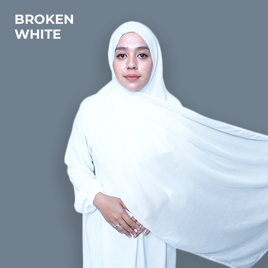 PASHMINA VISCOSE (BROKEN WHITE)
