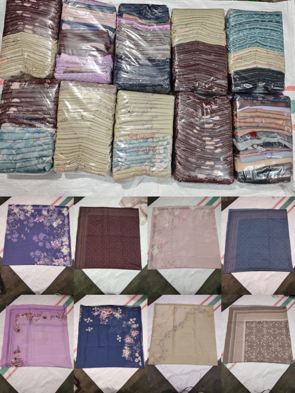 HIJAB MOTIF SUBLIM SYARI EX BRAND GRADE B