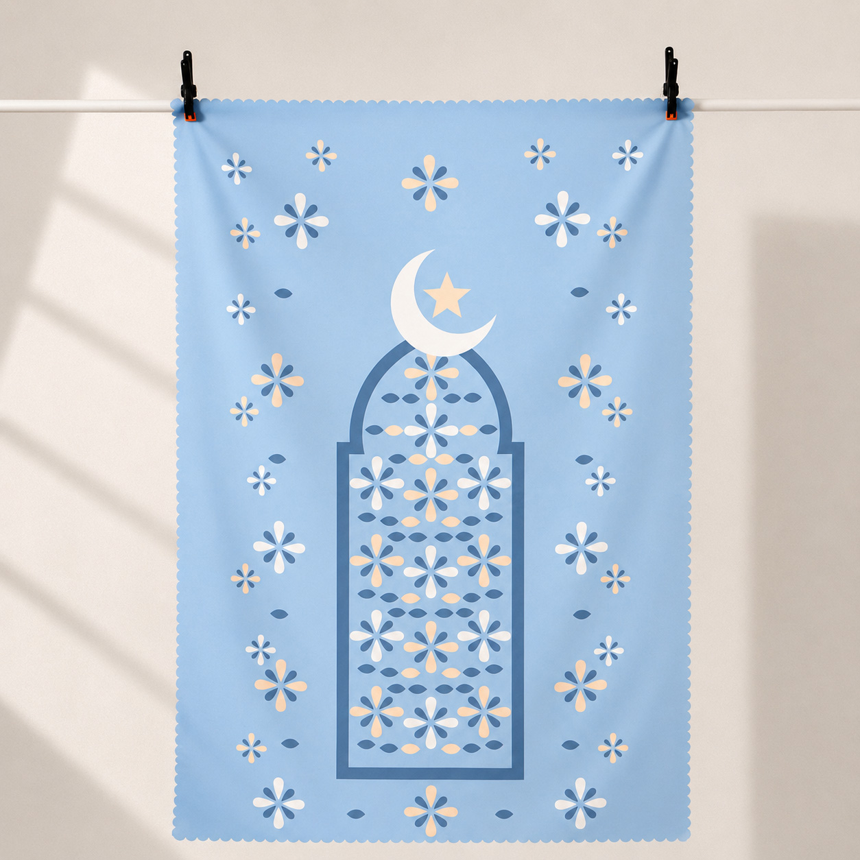 SAJADAH BUNGA BIRU