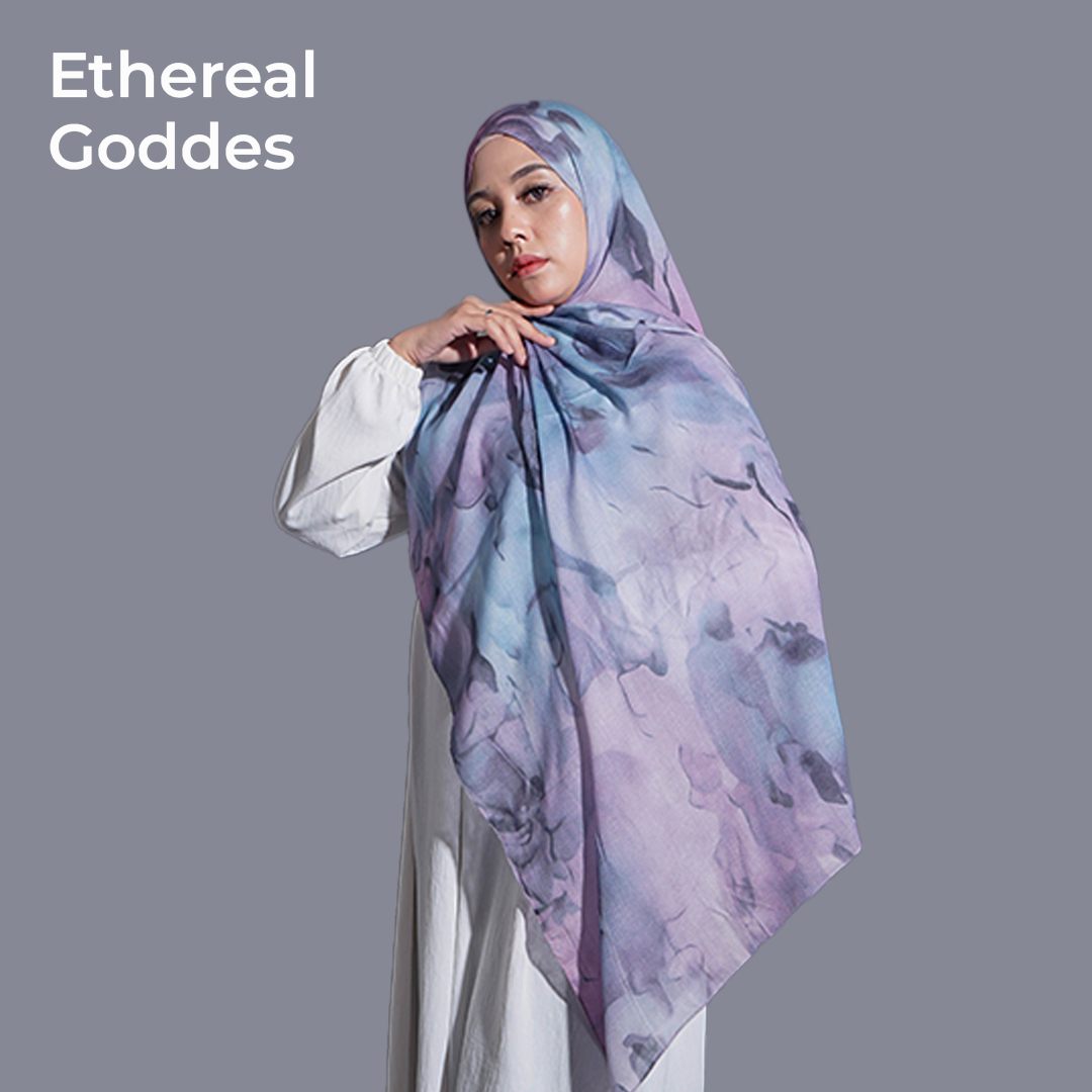 VISCOSE PRINT ETHEREAL GODDES