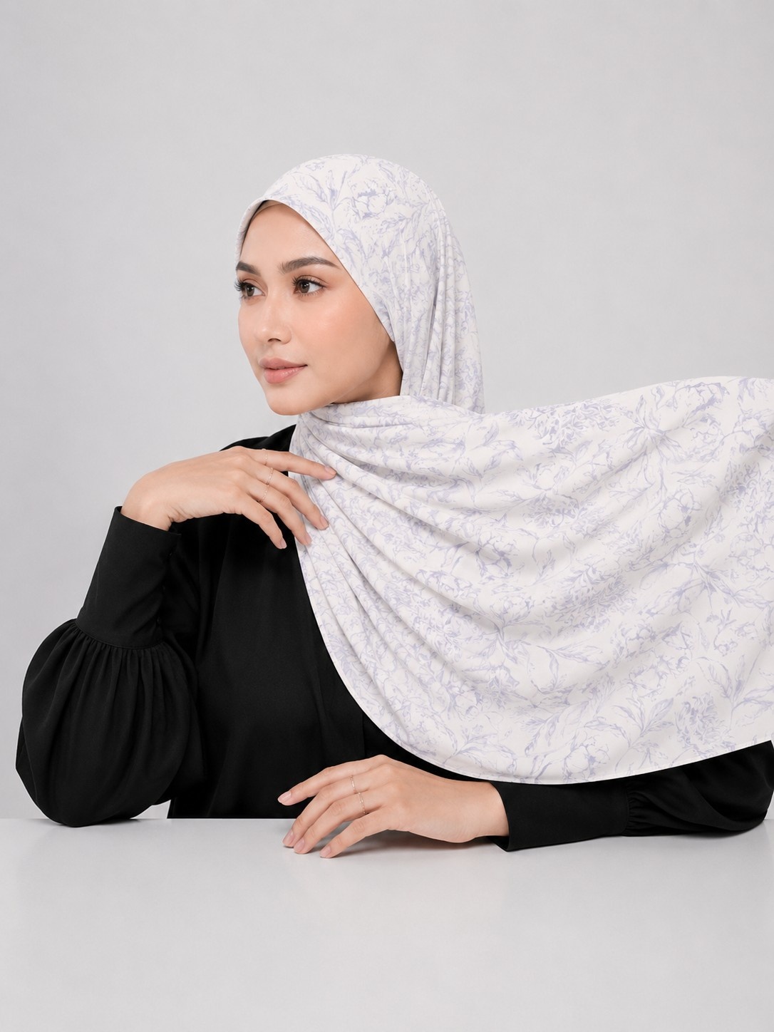VISCOSE PRINT ROSETTE