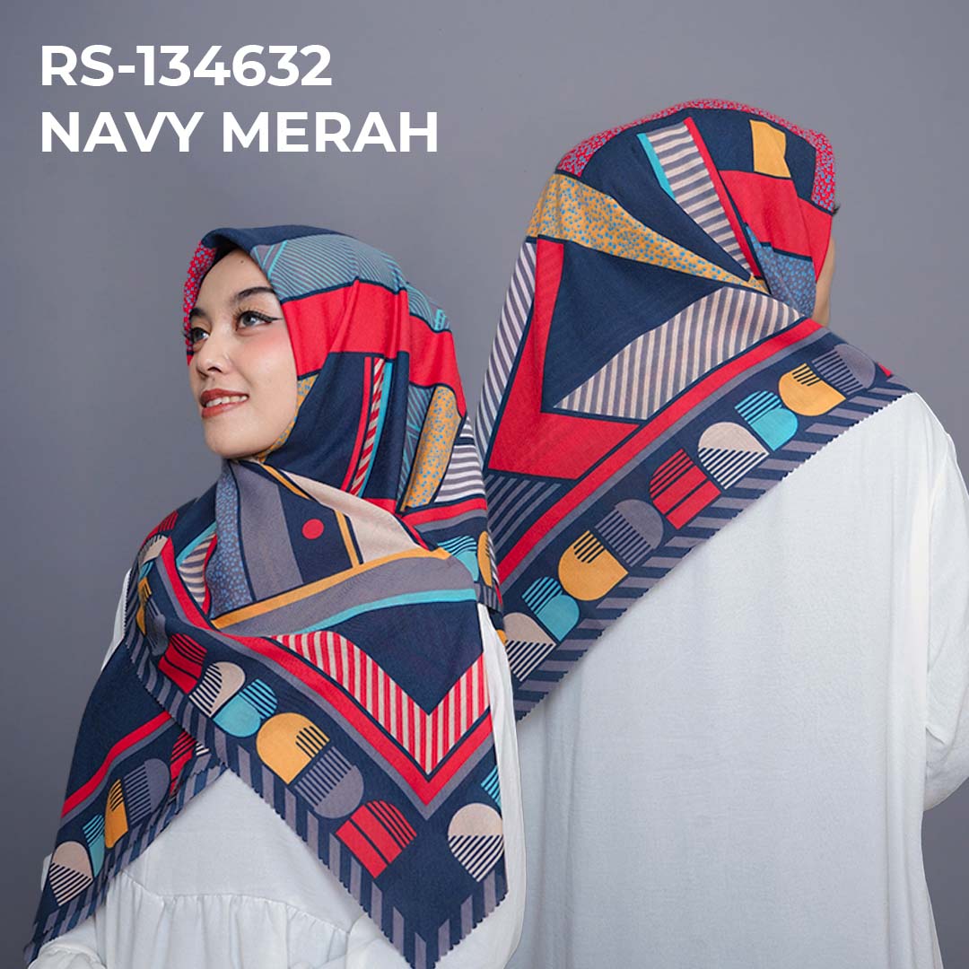 RS-134632 NAVY MERAH
