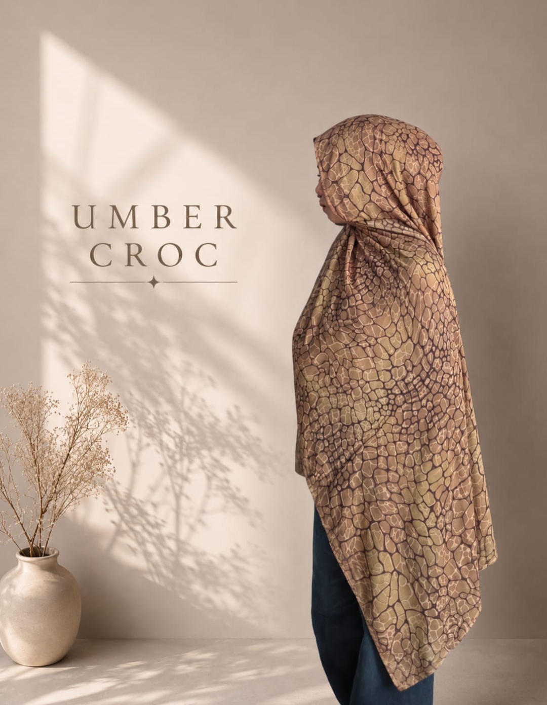EX BRAND V PRINT UMBER CROC