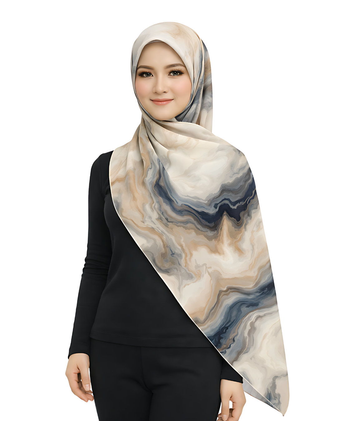 VISCOSE PRINT MARBELLE