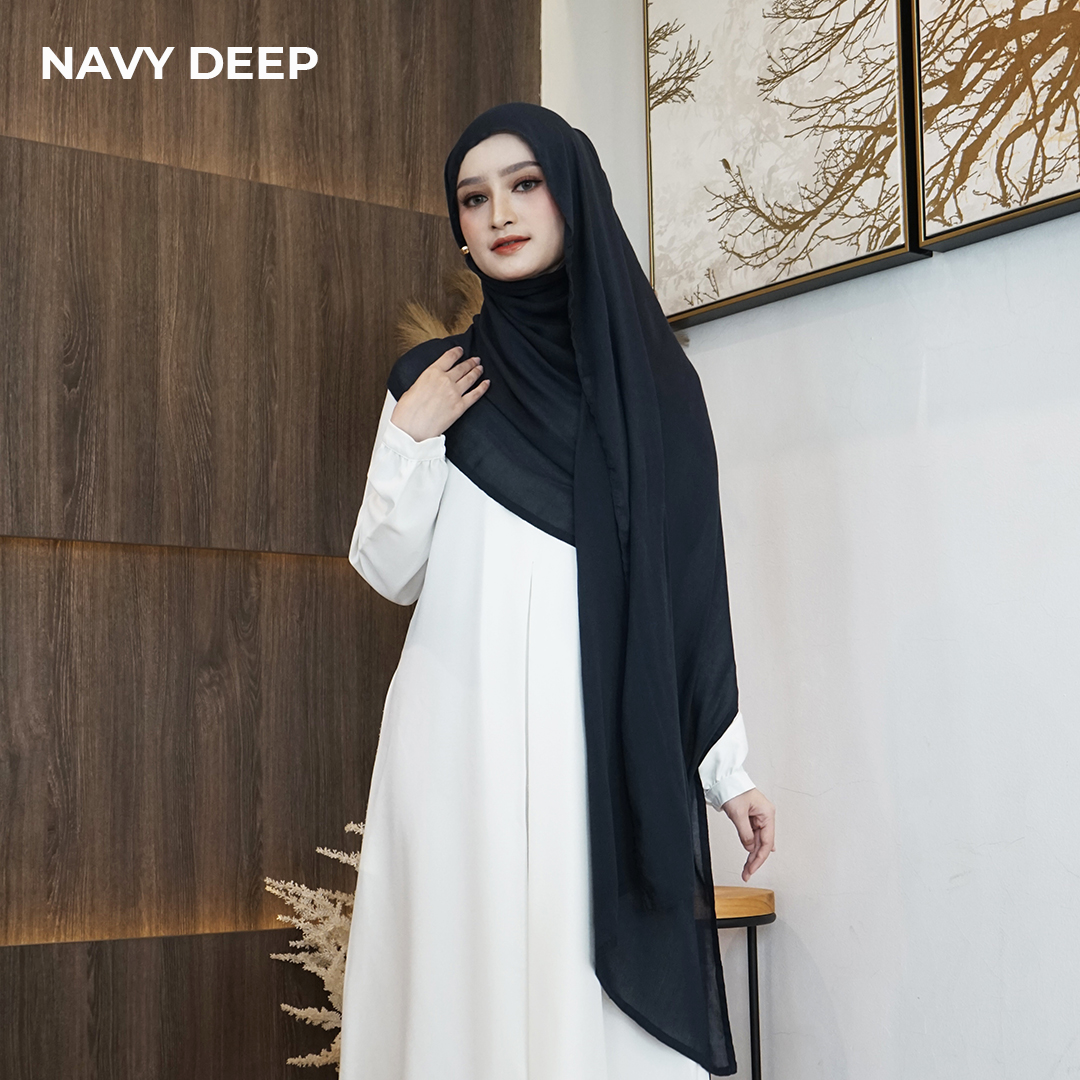 PASHMINA VISCOSE V2-NAVY DEEP