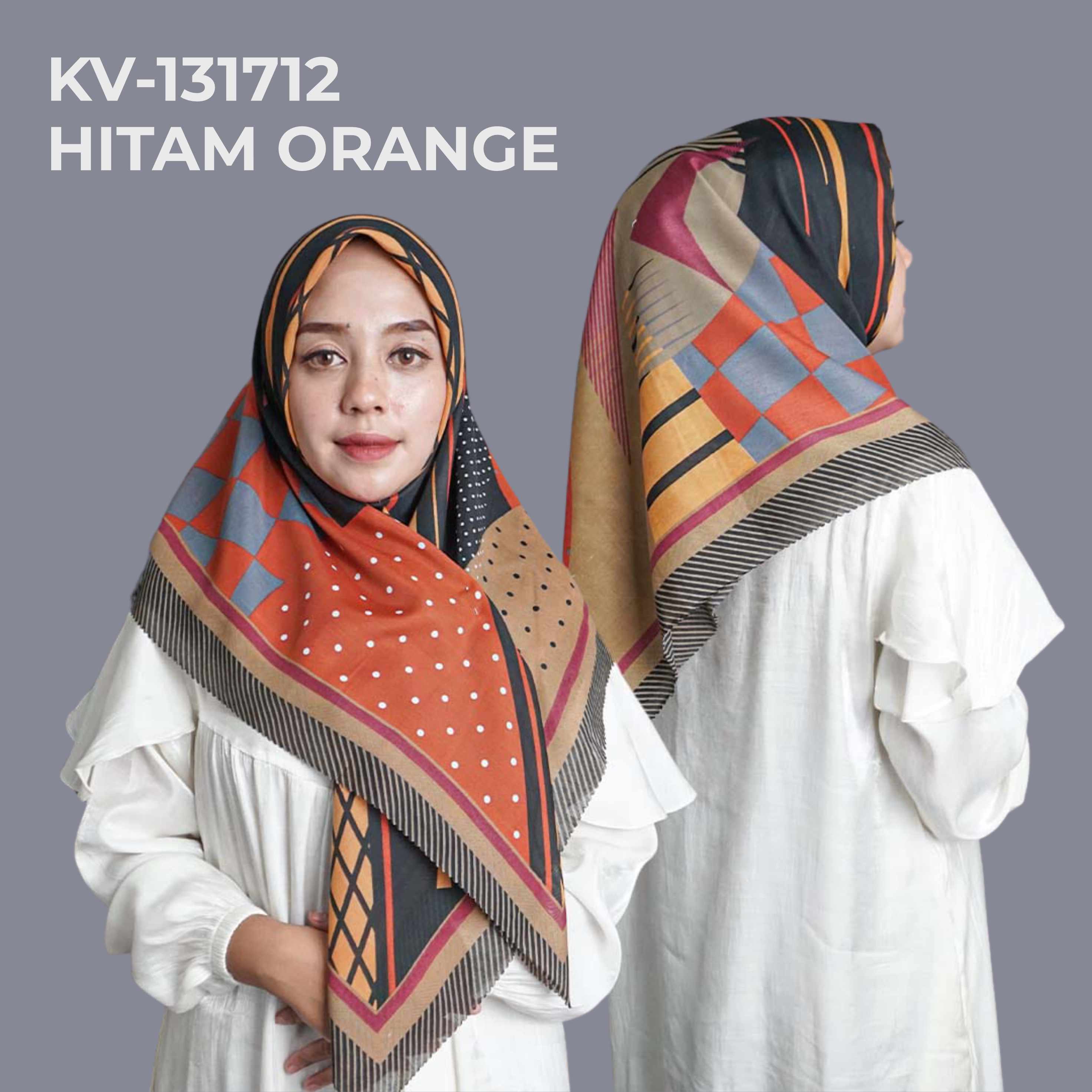 KV-131712 HITAM ORANGE