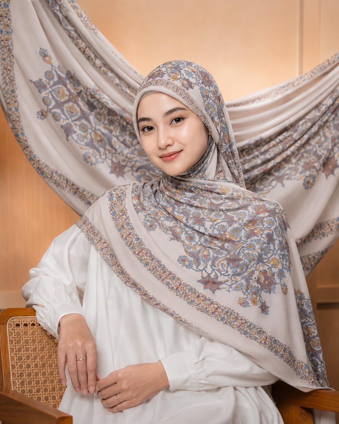 VISCOSE PRINT ANDALUSIAN