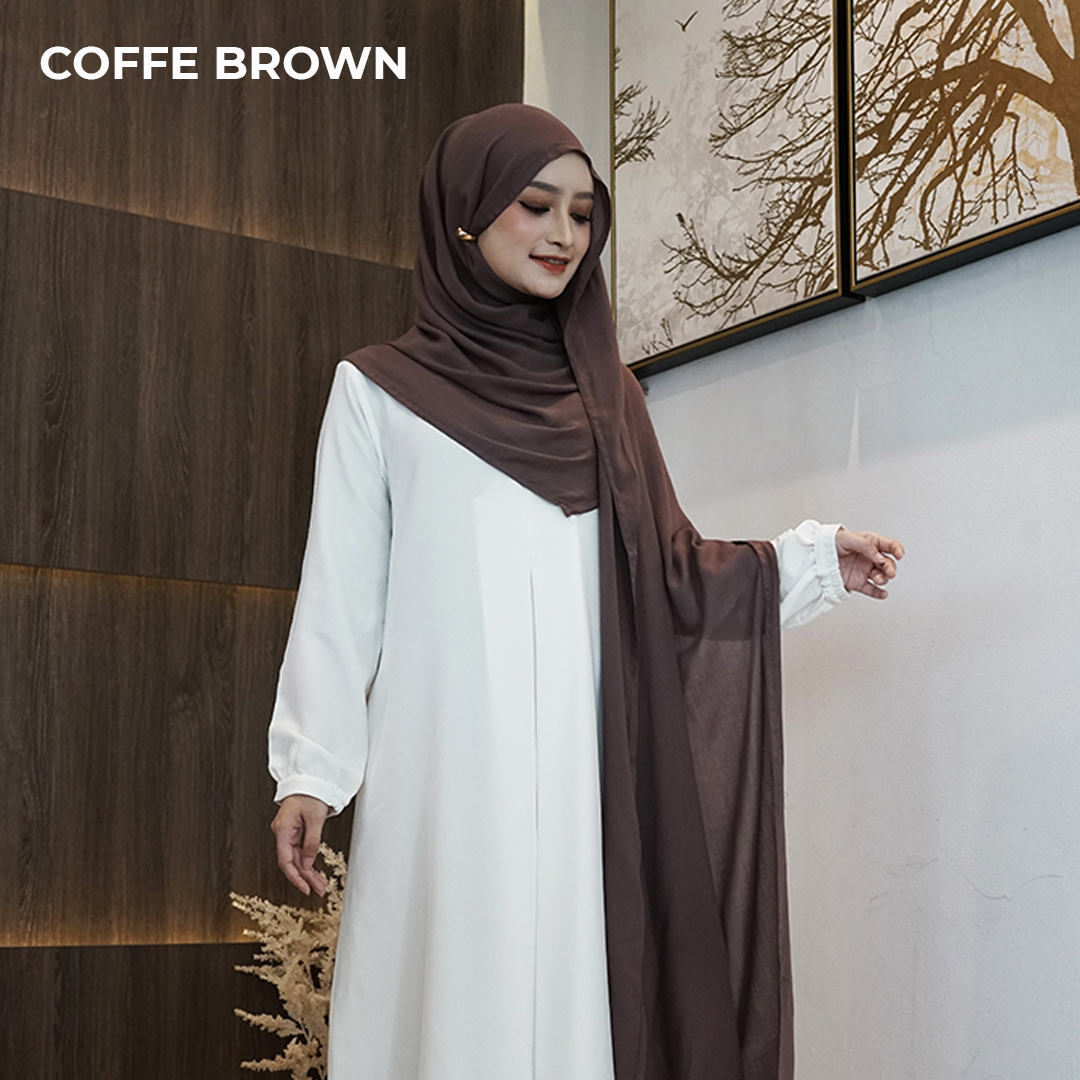 PASHMINA VISCOSE V2-COFFEE BROWN