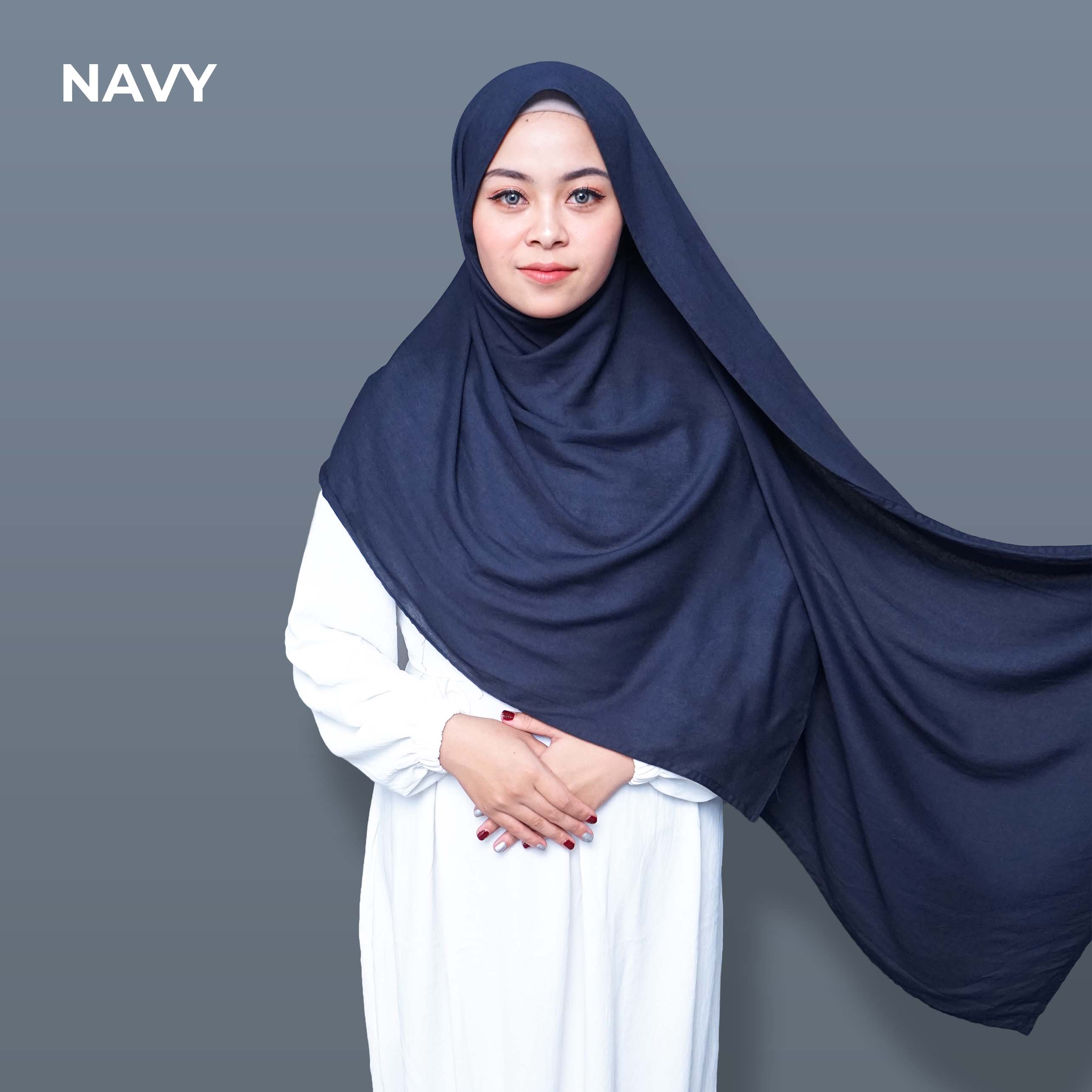 PASHMINA VISCOSE (NAVY)