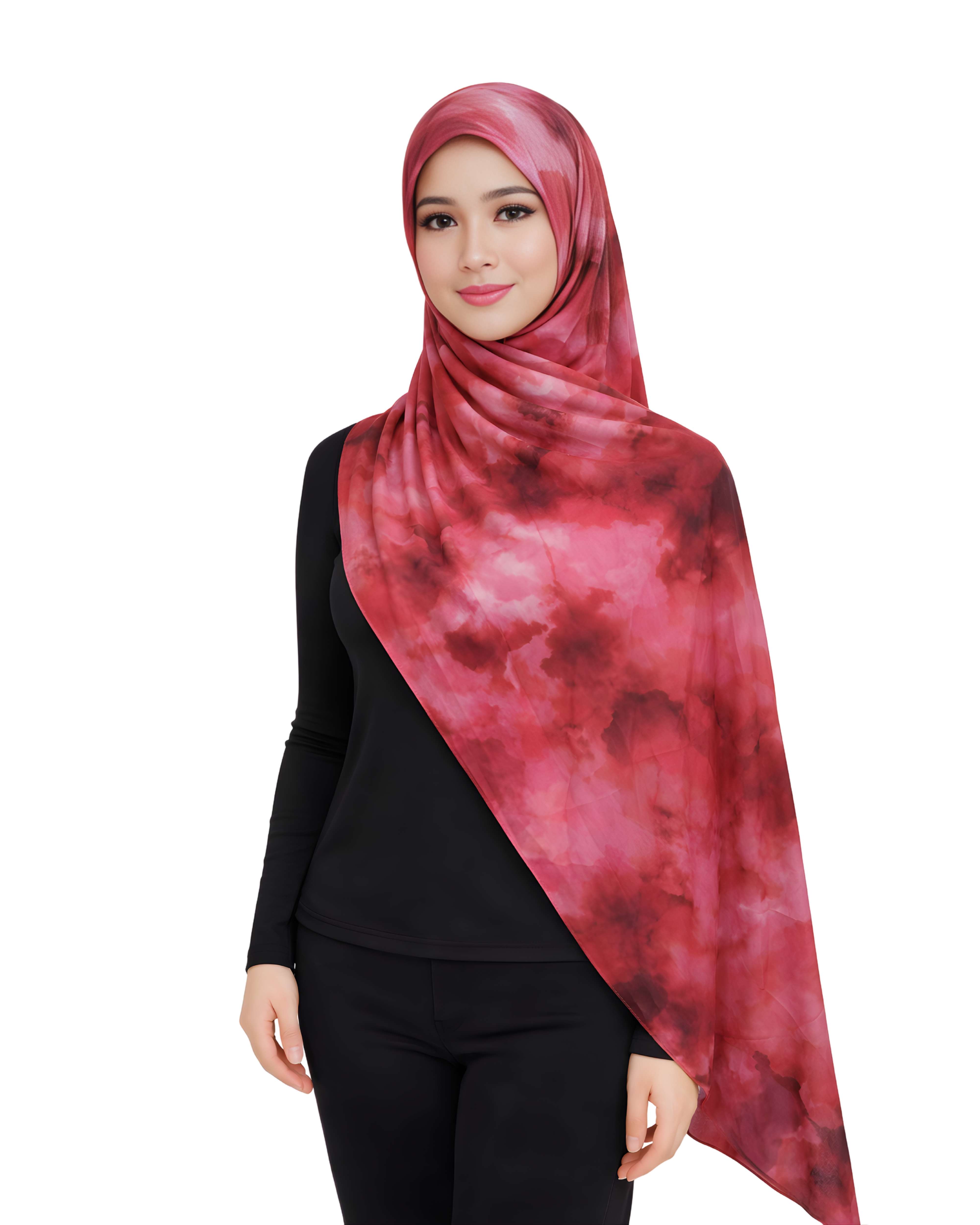 VISCOSE PRINT VERMO BLOOD