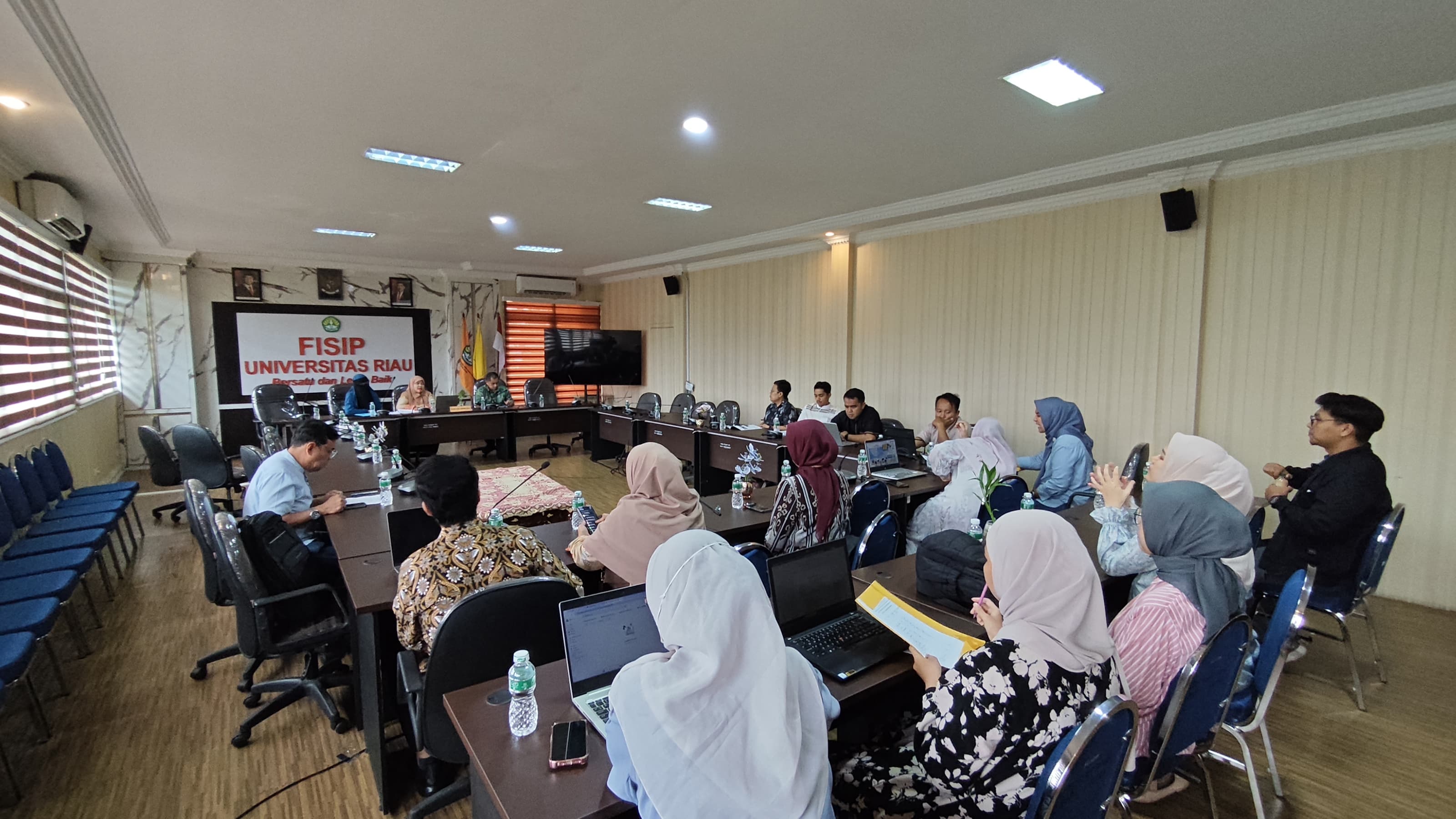 Sambut Akhir Semester, Jurusan Ilmu Administrasi Gelar Rapat Komprehensif