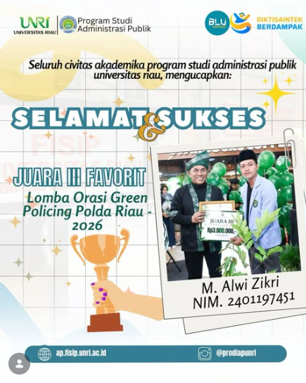 Selamat dan Sukses M. Alwi Zikri