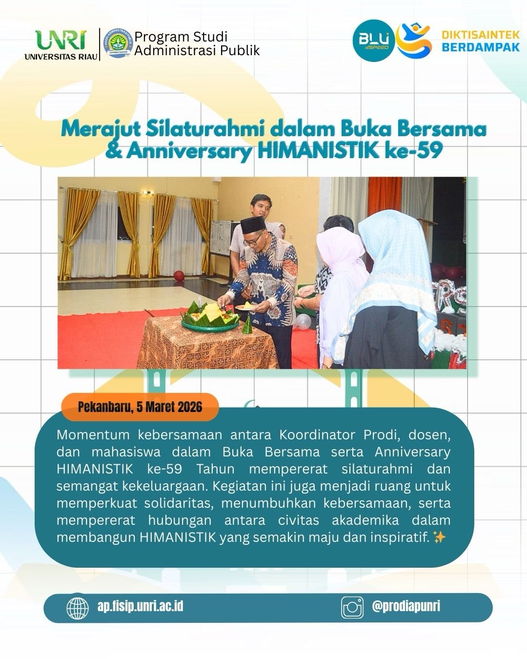 Kebersamaan yang penuh makna dalam suasana Ramadan. 🌙