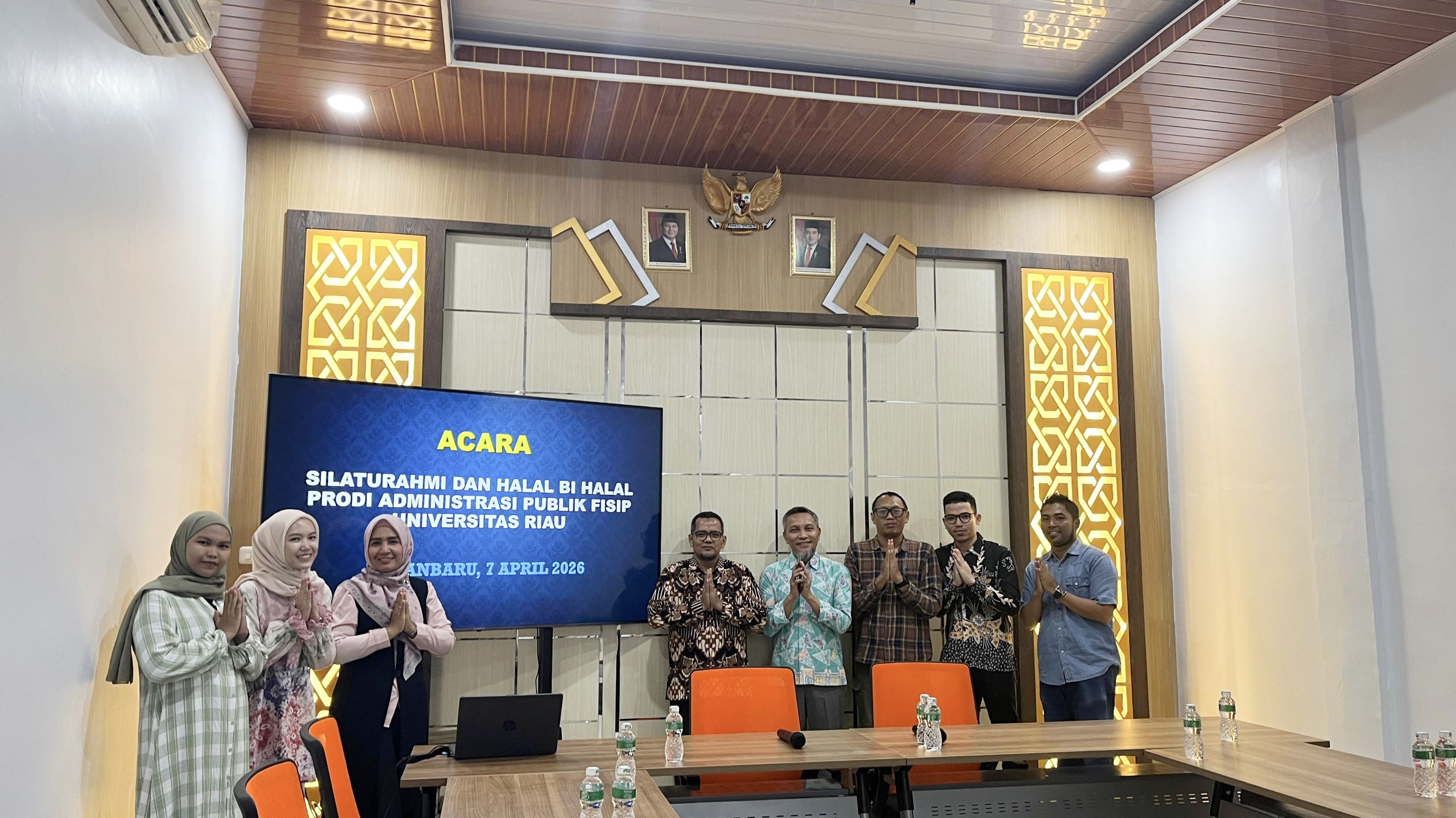 Halal Bihalal Administrasi Publik FISIP UNRI, Momentum Mempererat Silaturahmi