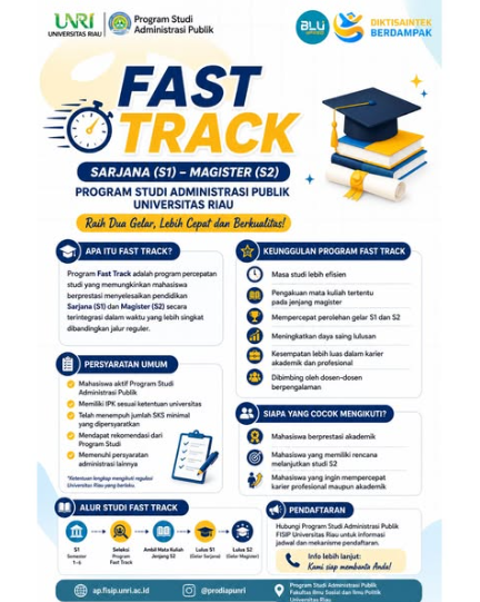 FAST TRACK ADMINISTRASI PUBLIK UNRI