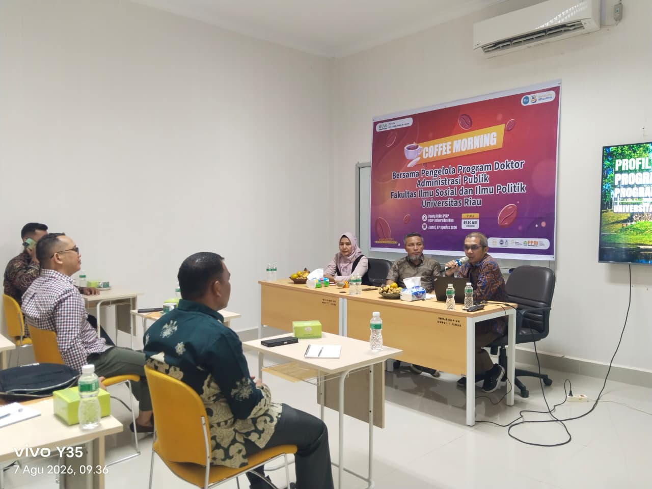 Coffee Morning Jadi Ruang Interaksi dan Pengenalan Program Doktor Administrasi Publik
