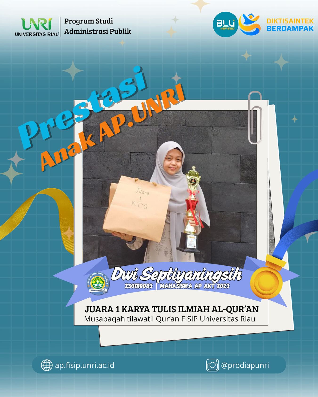 Selamat dan Sukses Dwi Septiyaningsih