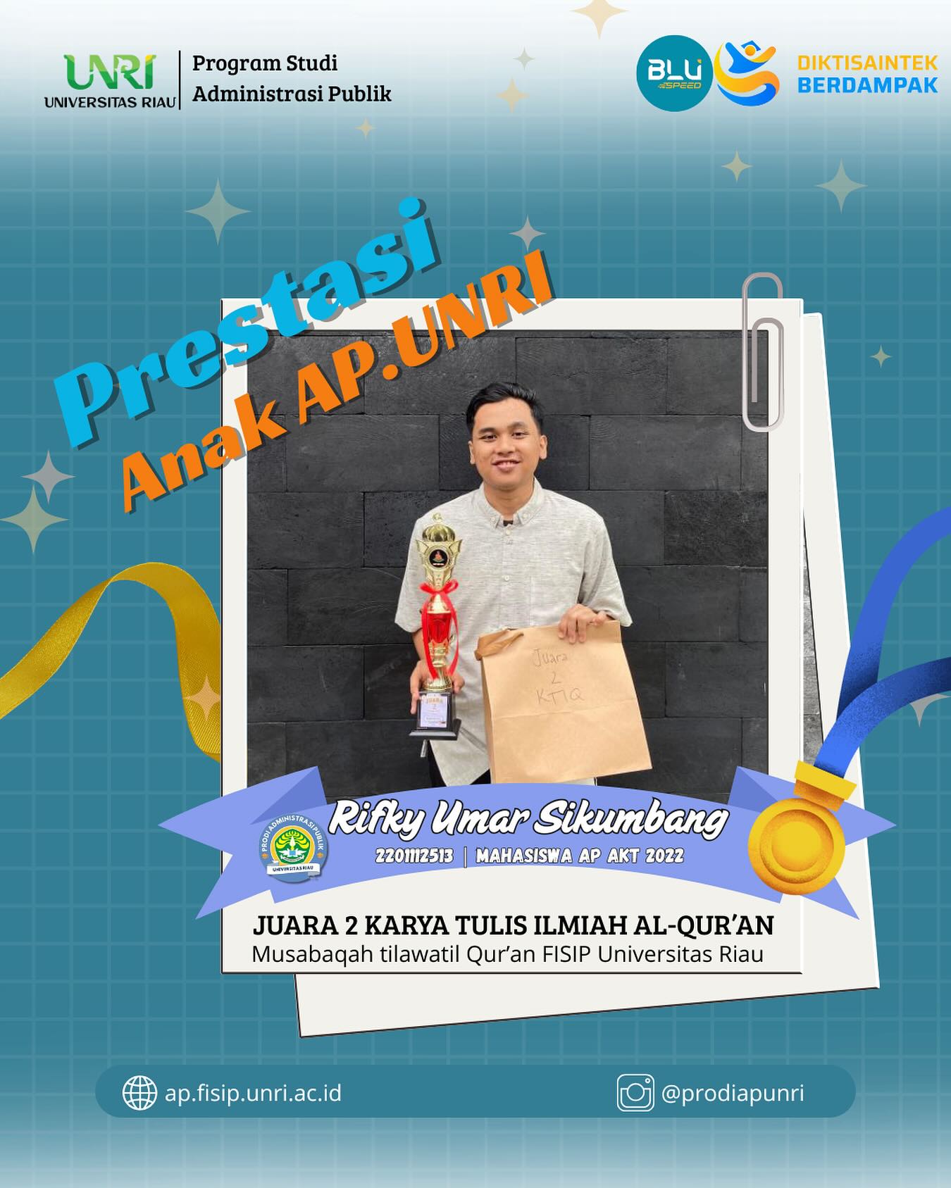 Selamat dan Sukses Rifky Umar Sikumbang