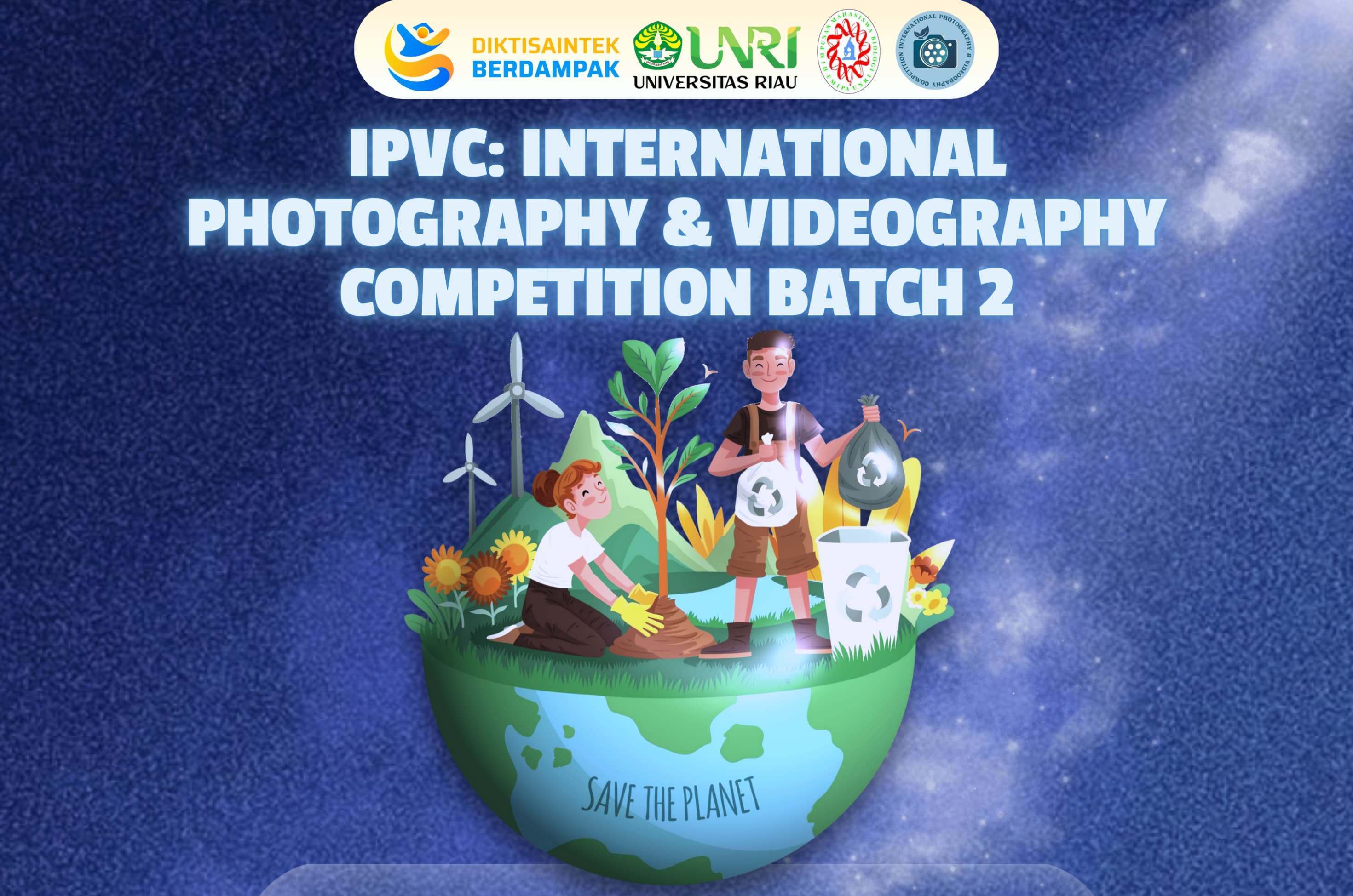 IPVC Batch 2: Jurusan Biologi Universitas Riau Gelar Kompetisi Fotografi dan Videografi Internasional