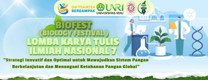 BIOFEST 2025: HIMABIO FMIPA Universitas Riau Gelar Lomba Karya Tulis Ilmiah Nasional ke-7